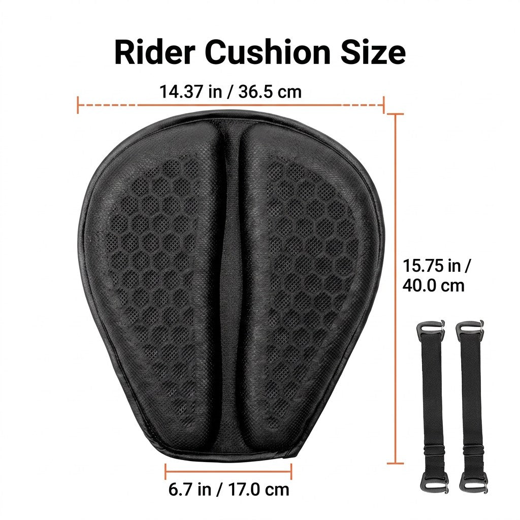 CRB™ Gel Rider Cushion (included in your set)