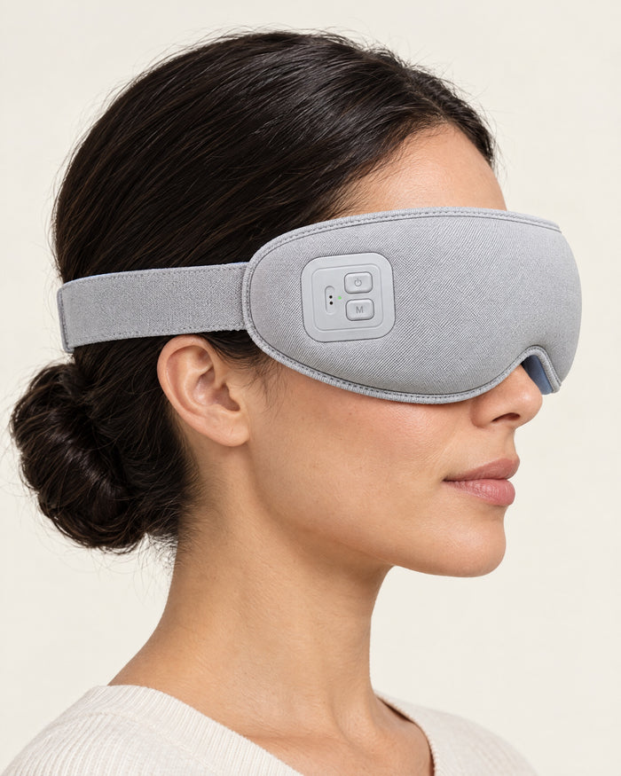 Side view of the CRB GEAR Reset on a woman showing the control panel and adjustable strap
