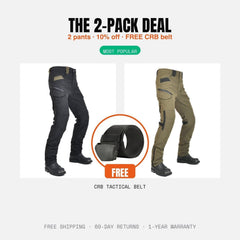 CRB RoadVault riding pants 2-pack deal — 10% off + free CRB belt