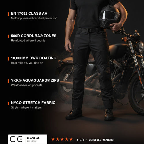CRB Trouser — EN 17092 Class AA certified riding trousers