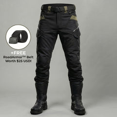 CRB RoadVault riding pants — Black