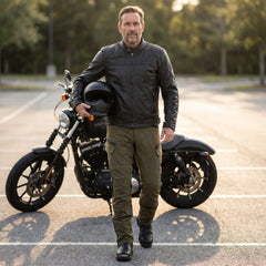 CRB RoadVault riding pants — Army Green