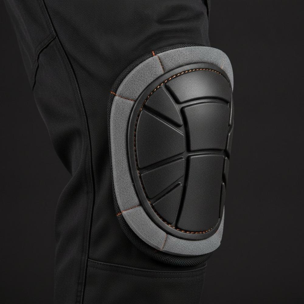 Removable knee pads